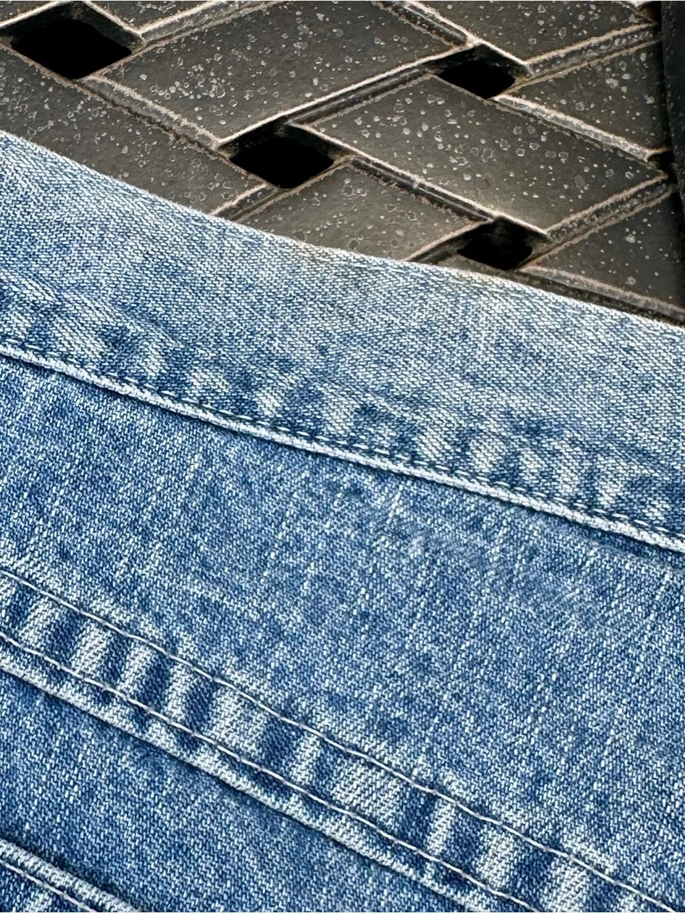 BLU Jeanswear Denim Capri Jeans Womens 12M Light Wash 100 Cotton